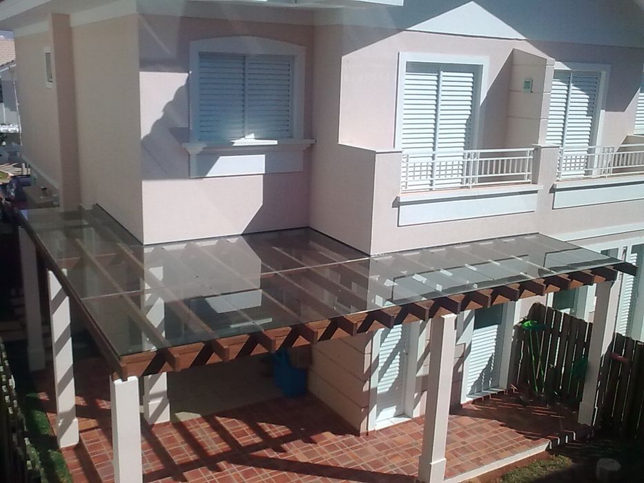 Pergolado em Vidro
